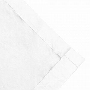Дождевик-плащ белый на кнопках, EVA, многоразовый прочный, чехол в комплекте, универсальный размер, SHAMAANI (ШАМААНИ), 610935