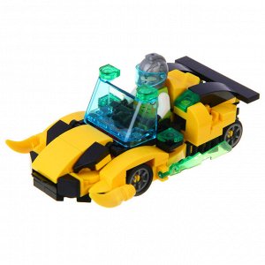 ИГРОЛЕНД Герои Галактики Конструктор Гонки 2 в 1, ABS, дет. 153-154, 15х10х5 см, 2 дизайна