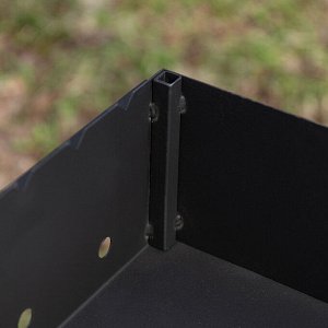 GRILLBOOM Мангал "Профи" 600х600х340мм, толщина стали 1,5мм