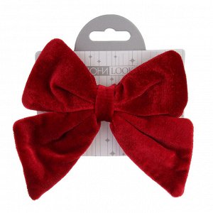 ЮНИLOOK Зажим для волос, 6см, сплав, полиэстер, 3 цвета, ACS-139нг