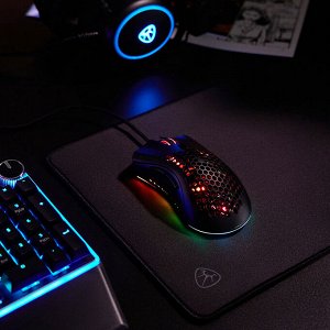 BY Игровая мышь проводная Shotgun 12400dpi,7D,PAW3327,RGB,220см
