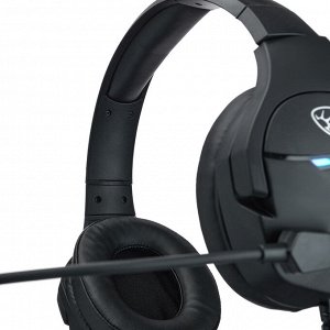 BY Наушники проводные с микрофоном игровые Dzingasa USB 3,2 м, VS7.1, настраиваемая RGB подсветка