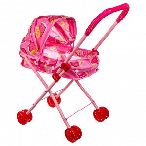 ИГРОЛЕНД Коляска люлька складная, ABS, сталь, полиэстер, 28х54х48см