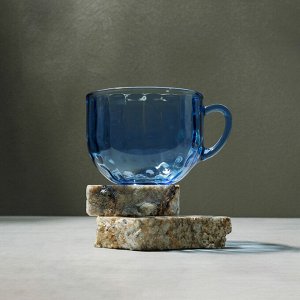 Fancy Diamond Бульонница с ручкой 670мл, стекло