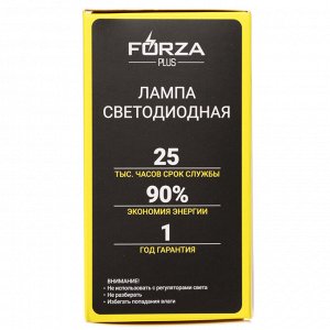 FORZA Лампа светодиодная A60 14 Вт, Е27, 1250 Лм, 4000 К, 175-265 В, Ra>80, IRF