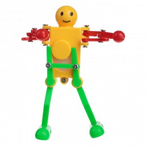 ИГРОЛЕНД Головоломка "Танцующий человечек", пластик, 9х5см, 3 цвета