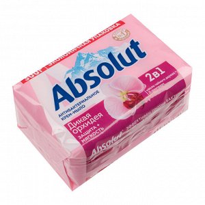 Мыло твердое ABSOLUT 2в1 Дикая орхидея, 4x75г