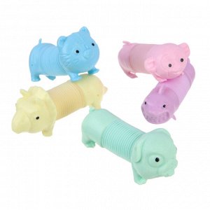 ИГРОЛЕНД Игрушка - тянушка "Чудики" пластик ABS, PE, 6,5см, 5 дизайнов