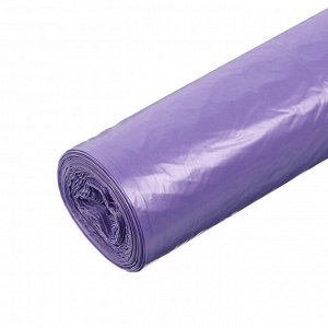 VETTA Мешки для мусора с завязками 50 л., 10 шт., стандарт, цветные, рулон