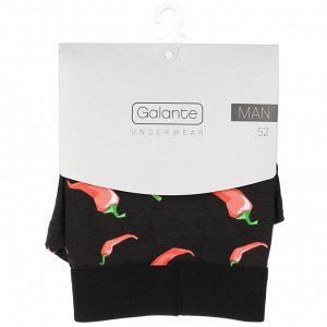 GALANTE Трусы-боксеры мужские с рисунком, 95% хлопок, 5% спандекс, р-ры 50-56, 3 дизайна