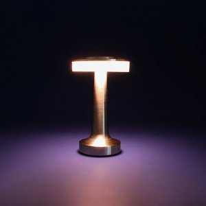 Светильник LED, USB, металл, 12х20см