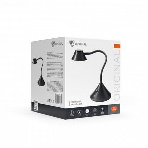 BY Светильник Фрастум, 6 LED, 220-240В, 4 Вт, 400 Лм, кабель 1,5м, металл, пластик, чёрный