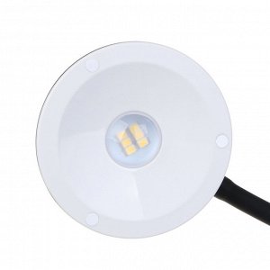 BY Светильник Фрастум, 6 LED, 220-240В, 4 Вт, 400 Лм, кабель 1,5м, металл, пластик, чёрный