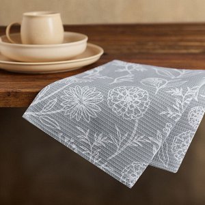 Полотенце кухонное вафельное, 45х60см, 4 дизайна