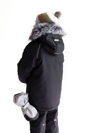 Куртка детская зимняя Super Якутия черный