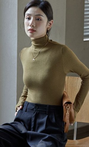 Водолазка женская, базовая