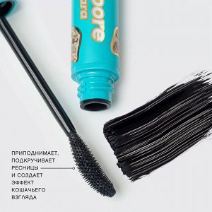 VS Тушь для ресниц с эффектом подкручивания и объема "Moore Moore" тон 01 черная