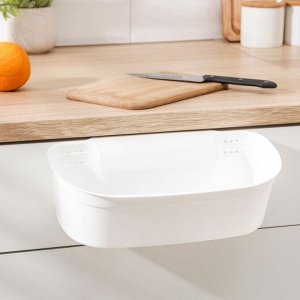 Органайзер для мусора подвесной IDEA, 31x18x9.5 см, пластик, белый