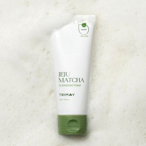 Trimay Jeju Matcha Low pH Cleansing Foam Слабокислотная пенка для умывания с зеленым чаем матча