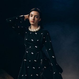 Бусы с жемчугом «Жаклин» бусины №30, цвет молочный в серебре, 45 см