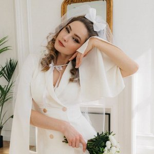 Бусы «Новый стиль» жемчужины с завязкой, цвет белый 40 см