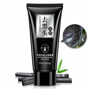 Черная маска-пленка для лица от черных точек и прыщей, 60гр