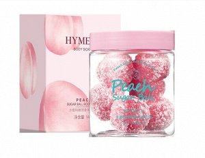 Скраб для тела в шариках с экстрактом персика Peach candy body, 140гр