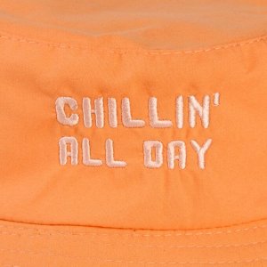 Панама детская для мальчика Chillin, оранжевая, р-р 54