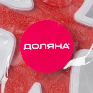 Форма для печенья Доляна «Пряничный человечек», двусторонние печати 3 шт., пресс, 13x11x3.5 см, МИКС