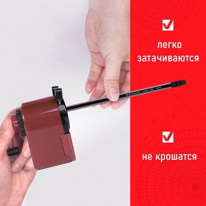 Нет Бренда Набор карандашей чернографитных BRAUBERG &quot;Style&quot; 4 шт., HB, с ластиком, корпус черно-серый, 181718