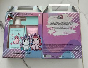 Набор Unicorns Approve "клубника" + "кокос"