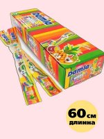 Жевательный мармелад с фруктовым вкусов DAMLA Ремешки Радуга 15 гр