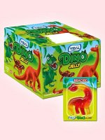 Мармелад в форме динозавров Vidal Dino Jelly Fruit с фруктовыми вкусами 11 гр