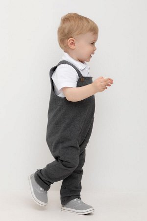 Полукомбинезон(Осень-Зима)+boys (тем.серый меланж к516)