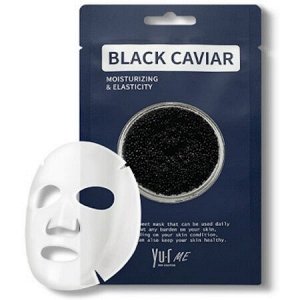 Маска для лица с экстрактом черной икры YU.R ME Black Caviar Sheet Mask
