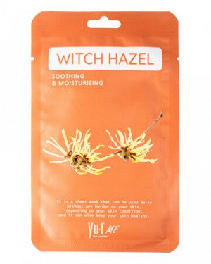 Маска для лица с экстрактом гамамелиса YU.R ME Witch Hazel Sheet Mask
