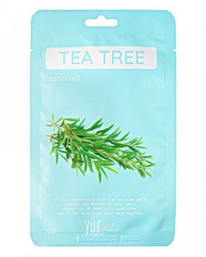 Маска для лица с экстрактом чайного дерева YU.R ME Tea Tree Sheet Mask