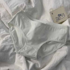 Трусы женские, повседневные, слипы, хлопковые, 1 шт.