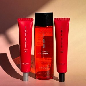 Набор для волос "Очищение и активное восстановление": Шампунь LEBEL IAU CLEANSING CLEARMENT+Крем Lebel IAU Cell Care 5M+Крем Lebel Cell Silky Lipid 5S