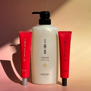 Набор для волос "Быстрое восстановление и увлажнение" (LEBEL IAU Serum cleansing; Lebel IAU Cell Care 5M; Lebel Cell Silky Lipid 5S)