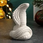 Фигура для раскраски &quot;Кобра малая&quot; 6х4х4см 10583804