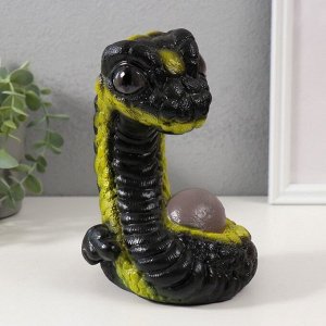 Фигурка гипс «Минигумми» 12x12x17 см, чёрно-зелёный
