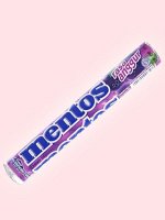 Жевательные конфеты со вкусом винограда  Mentos Roll Grape 29 гр