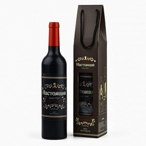 Подарочный набор инструментов в бутылке «Настоящий мужчина», 23 предмета