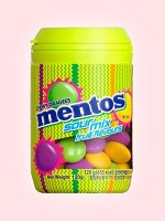 Жевательная конфеты Mentos Sour Mix Bottle Ментос Кислый микс 120 гр