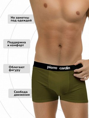 Мужские трусы c удобной широкой, брендированной резинкой