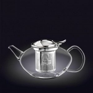 WILMAX Thermo Glass Заварочный чайник с металлическим фильтром 1050мл WL-888805/A