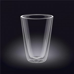 WILMAX Thermo Glass Стакан с двойными стенками 400мл WL-888706