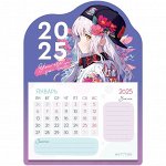 Календарь отрывной на магните, 130*180 мм склейка MESHU &quot;Anime&quot;, 2025г.