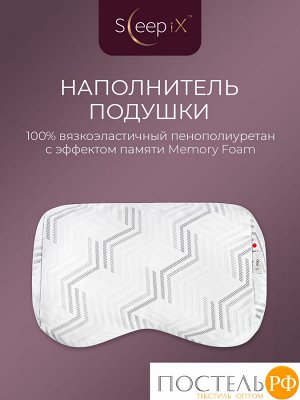 Подушки Sleep iX МИОКО, Анатомическая, 35х57 (Эргономичная)